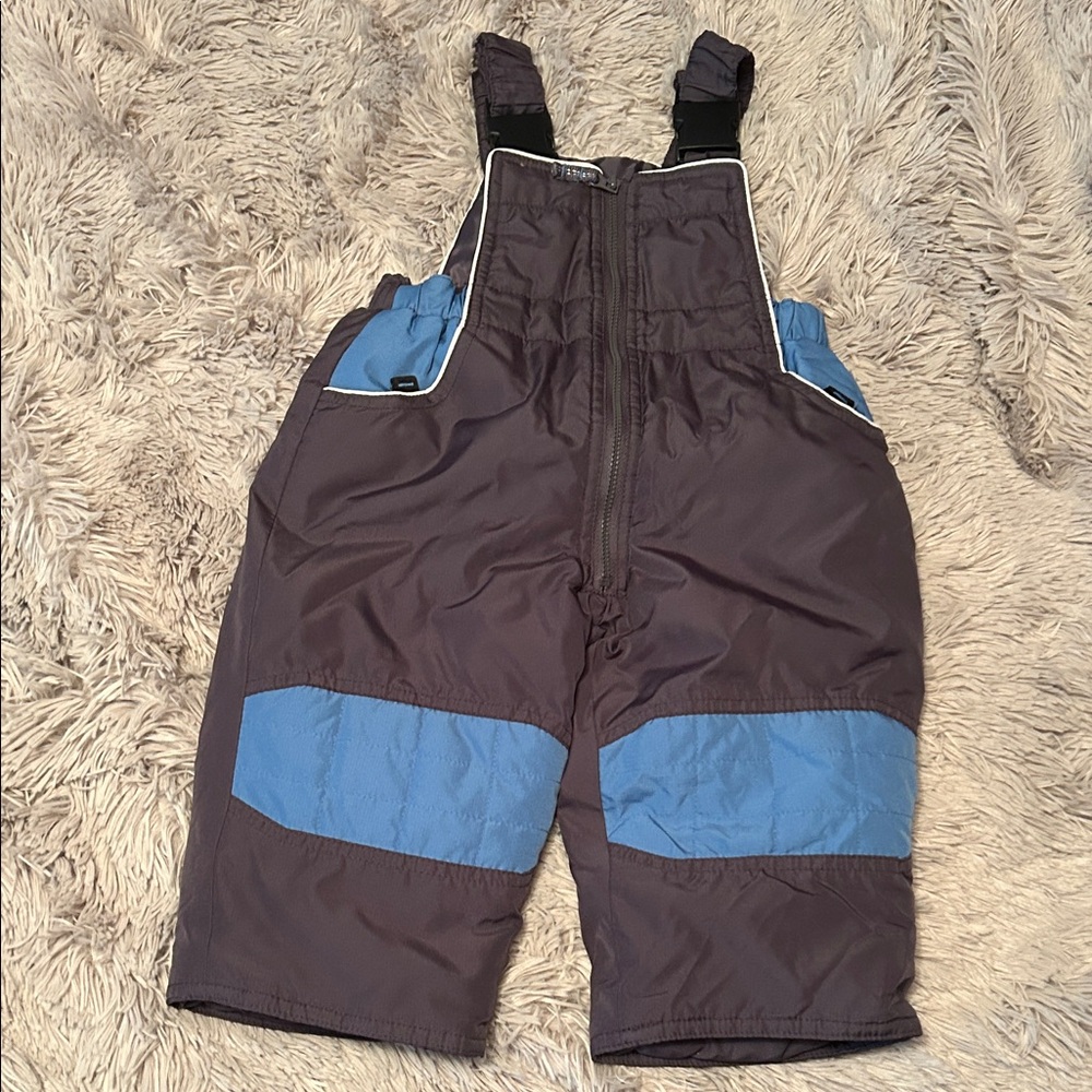 Protection System Toddler Snow Pants in Blue and Gray